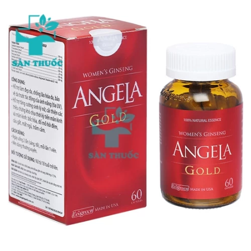 Sâm Angela Gold tăng cường sinh lý nữ, nuôi dưỡng chăm sóc làm da của chị em từ bên trong