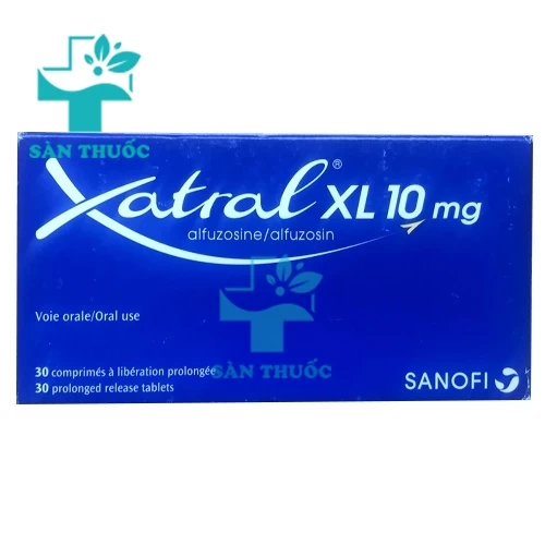 Xatral XL 10mg - Thuốc tăng sinh lành tính tuyến tiền liệt, bí tiểu cấp hiệu quả của Pháp