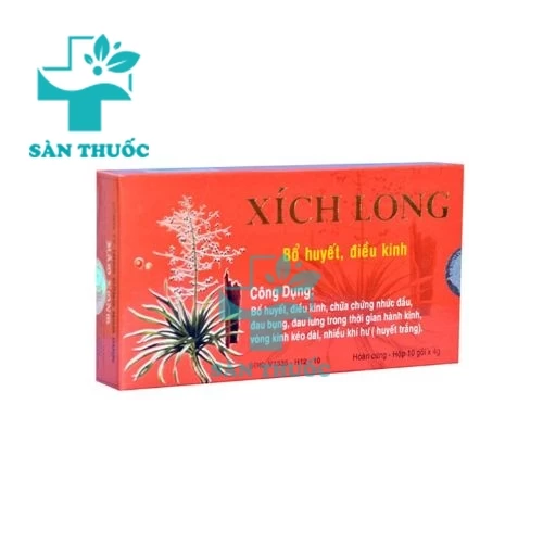 Xích long - Thực phẩm chức năng giúp điều hòa kinh nguyệt hiệu quả