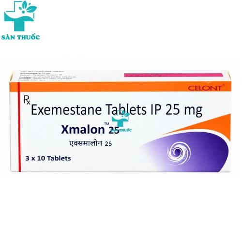 Xmalon 25 - Exemestane 25mg Celon Pharma