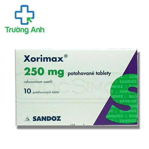 Xorimax 250mg - Thuốc điều trị nhiễm khuẩn hiệu quả của Sandoz