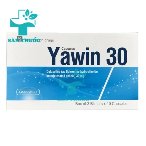 Yawin 30mg- Thuốc điều trị chứng trầm cảm hiệu quả