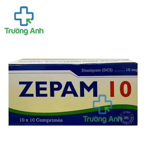 Zepam 10 - Thuốc an thần, gây ngủ hiệu quả của Campuchia