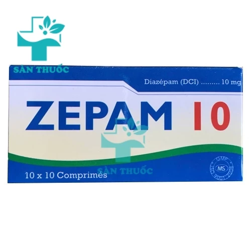 Zepam 10 - Thuốc an thần, gây ngủ hiệu quả của Campuchia