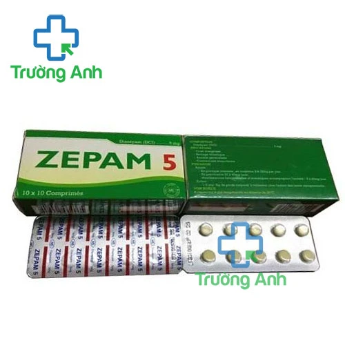 Zepam 5 - Thuốc an thần, gây ngủ hiệu quả của Campuchia