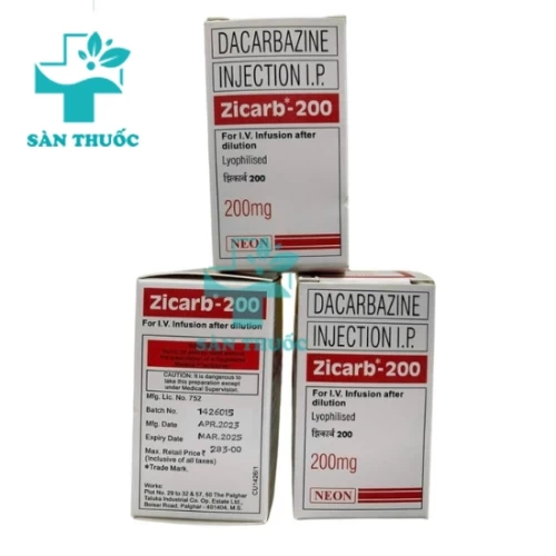 Zicarb-200 Neon Laboratories - Điều trị u hắc tố ác tính di căn