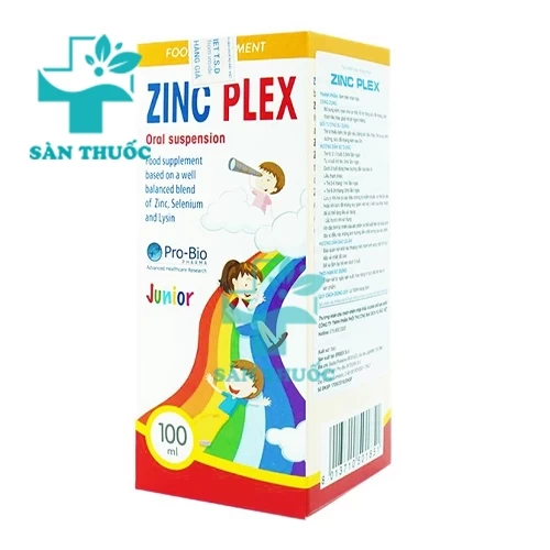 Zinc Plex 100ml Erbex - Bổ sung kẽm, lysin cho cơ thể