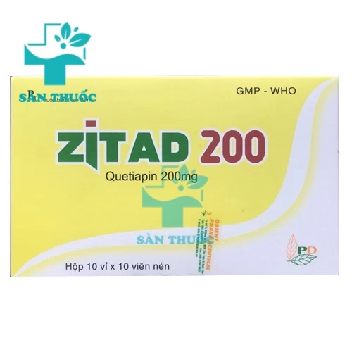 Zitad 200 - Thuốc điều trị tâm thần phân liệt hiệu quả