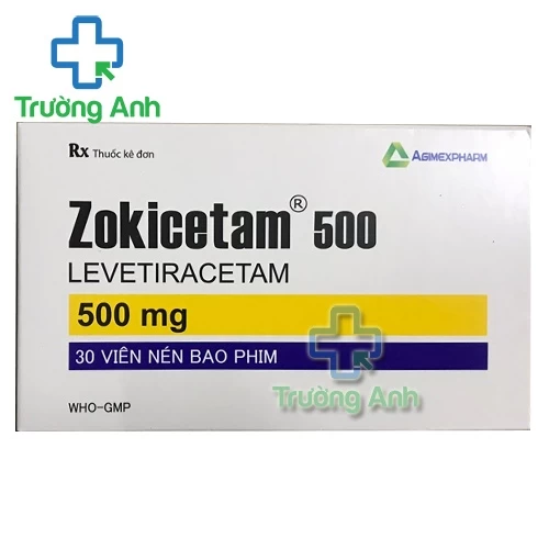 Zokicetam 500 Agimexpharm - Thuốc điều trị bệnh động kinh