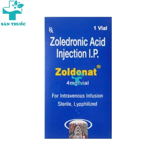 Zoldonat 4mg - Zoledronic acid 4mg Natco