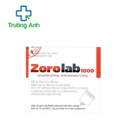Zorolab 1000 - Thuốc điều trị các trưởng hợp nhiễm khuẩn hiệu quả