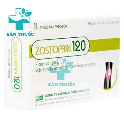 Zostopain 120 - Thuốc giảm đau, trị viêm xương khớp hiệu quả