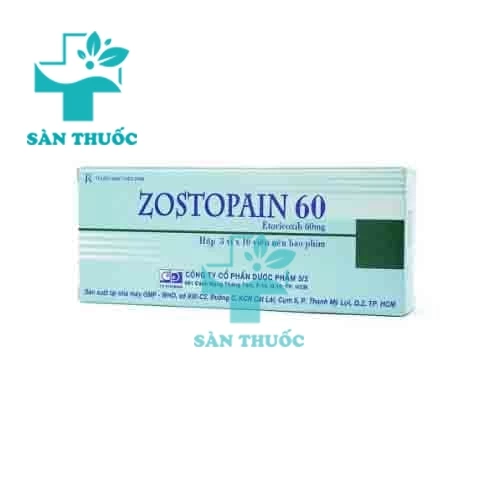 Zostopain 60 - Thuốc giảm đau, trị viêm xương khớp của F.T.PHARMA