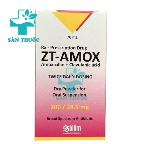 ZT-Amox 200/28.5mg Bilim - Thuốc trị nhiễm khuẩn của Thổ Nhĩ Kỳ