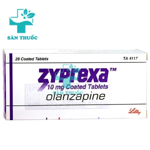 Zyprexa 10 - Thuốc điều trị tâm thần hiệu quả