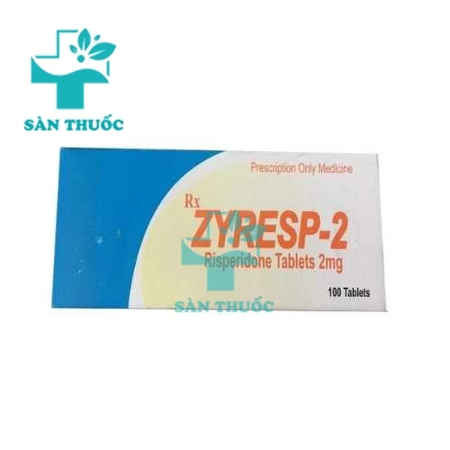 Zyresp-2 Akums - Thuốc điều trị tâm thần phân liệt của Ấn Độ