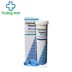CALCIUM HASAN 500mg - Bổ sung canxi trị bệnh loãng xương hiệu quả