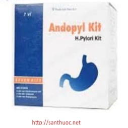 Ando Pylkid kít - Thuốc điều trị viêm loét dạ dày, tá tràng hiệu quả