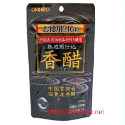 Viên uống giảm cân giấm đen - Giúp giảm cân an toàn hiệu quả