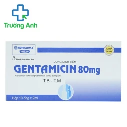 Gentamycin 80mg - Thuốc điều trị nhiễm khuẩn của HD Pharma