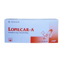 LOPILCAR - A - Thuốc điều trị bệnh tăng huyết áp của Pymepharco