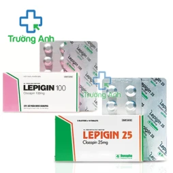 Lepigin 25mg/100mg - Thuốc điều trị tâm thần phân liệt của DANAPHA
