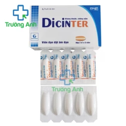 Dicinter - Thuốc điều trị viêm âm đạo của Sao Kim Pharma