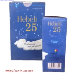 Hebeli 25 - Giúp dưỡng tâm, an thần hiệu quả