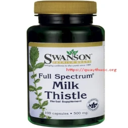 Swanson Milk Thistle 500mg chính hãng Mỹ hiệu quả cao