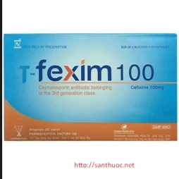 T - fexim 100mg - Thuốc điều trị nhiễm khuẩn hiệu quả
