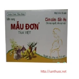 Mẫu đơn Tâm Việt - Giúp giảm cảm cúm, cảm lạnh hiệu quả