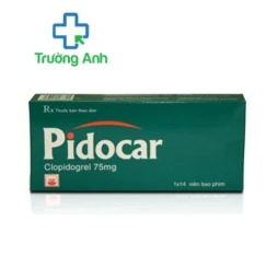 Pidocar 75mg - Thuốc điều trị chứng động mạch vành của Pymepharco