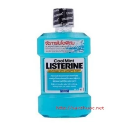 Listerine Cool Mint 250ml - Nước súc miệng hiệu quả