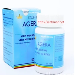 AGERA KINGPHAR - Giúp điều trị viêm mũi, viêm xoang hiệu quả