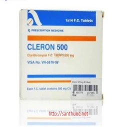 Cleron 250mg-500mg - Thuốc kháng sinh hiệu quả
