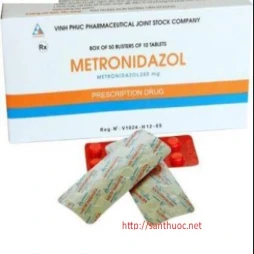 Metronidazol 250mg - Thuốc điều trị nhiễm khuẩn hiệu quả