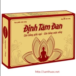 Định tâm đan - Giúp an thần, ngủ ngon hiệu quả