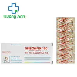Sunsizopin 100mg - Thuốc điều trị tâm thần phân liệt của Ấn Độ