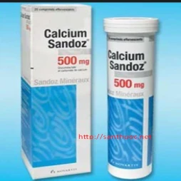 Calcium 500mg Sandoz - Thực phẩm chức năng giúp tăng cường sức khỏe hiệu quả