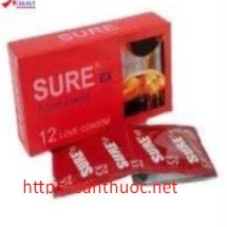 Sure Extra Box.12 - Bao cao su tránh thai hiệu quả của Malaysia
