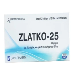Zlatko-25 - Thuốc điều trị đái tháo đường typ 2 của Davipharm