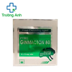 Pyme Ginmacton 80 - Thuốc tăng cường tuần hoàn não của Pymepharco