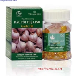 Dầu tỏi Tuệ Linh Bot.100 - Thực phẩm chức năng giúp hạ mỡ máu hiệu quả