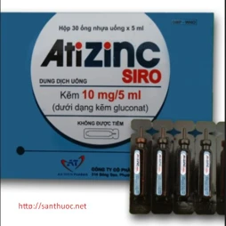 Atizinc siro - Thuốc bổ kẽm hiệu quả