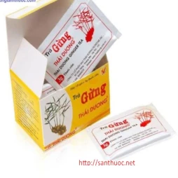 Trà gừng Thái Dương - Thực phẩm chức năng giúp trị cảm lạnh, cảm cúm hiệu quả