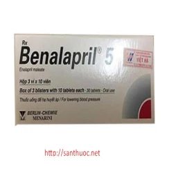 Benalapril 5mg - Thuốc điều trị cao huyết áp hiệu quả của Đức