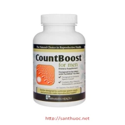 CountBoost for men - Thuốc giúp tăng cường số lượng tinh trùng ở nam giới hiệu quả