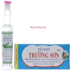 Dầu nóng Trường Sơn 10ml - Giúp giảm nhanh cảm ho, sổ mũi hiệu quả