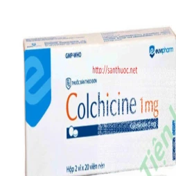 Colchicine-Euvipharm - Thuốc giảm đau bệnh gút hiệu quả