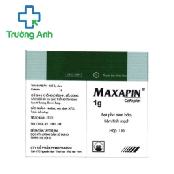 MAXAPIN 1g - Thuốc điều trị bệnh nhiễm khuẩn của Pymepharco